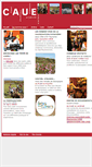 Mobile Screenshot of caue21.fr